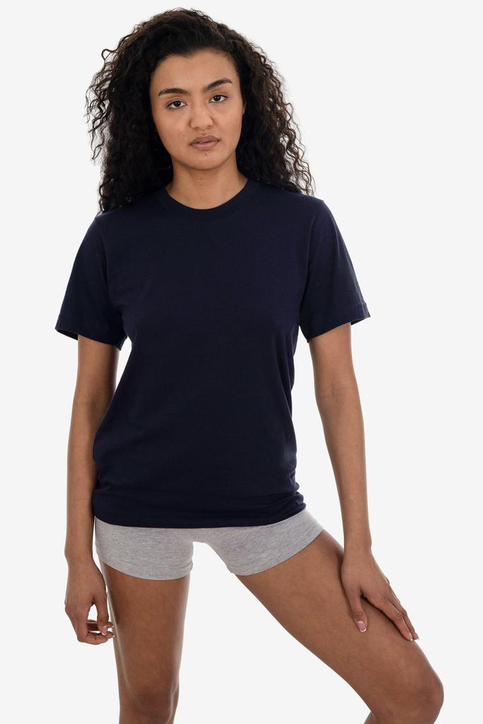 Los Angeles Apparel 20001 - Fine Jersey Crew Neck T-Shirt