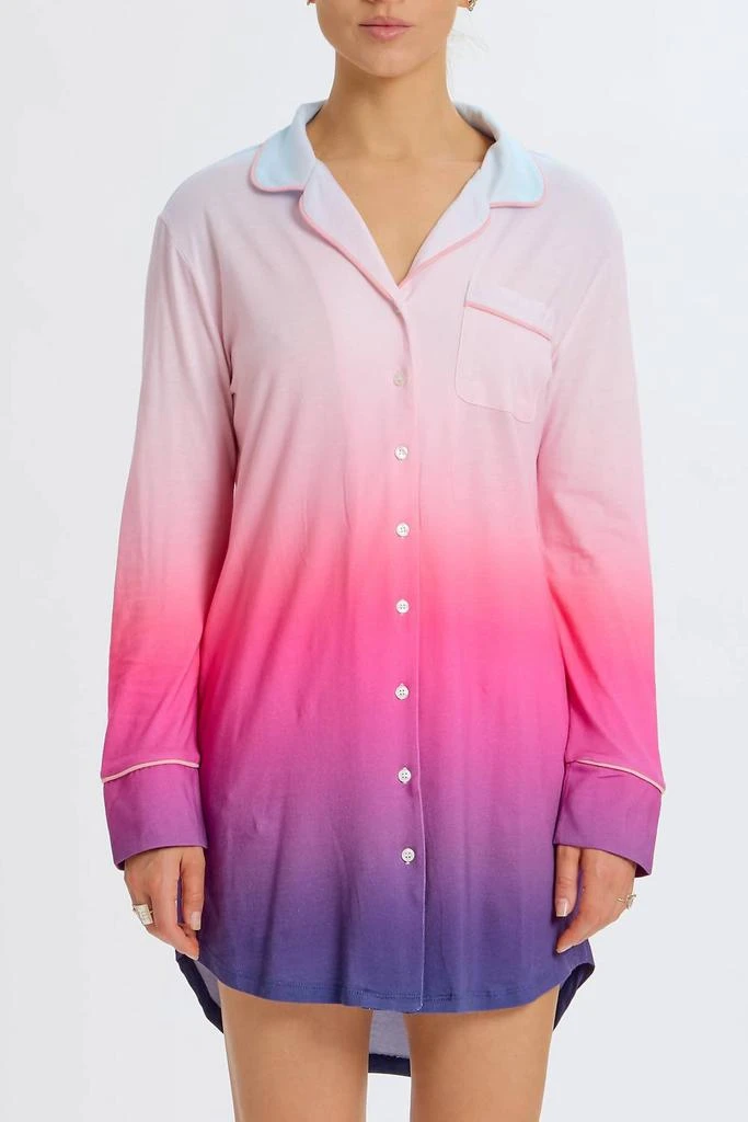 Something Navy Something Navy - Long Sleeve Sleep Dress 1