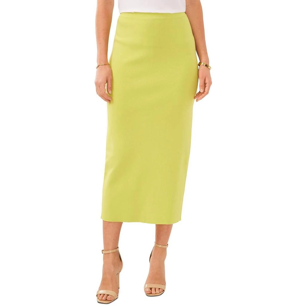 Vince Camuto Womens Pencil Pull On Midi Skirt 3