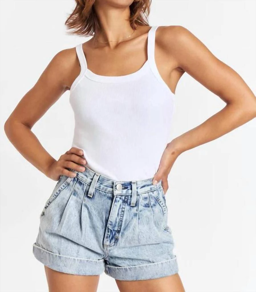 AMO Sinewy Tank In White 1