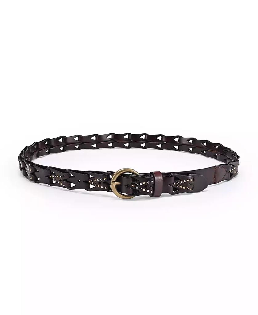 OLD TREND Women's Oranda Cove Leather Belt