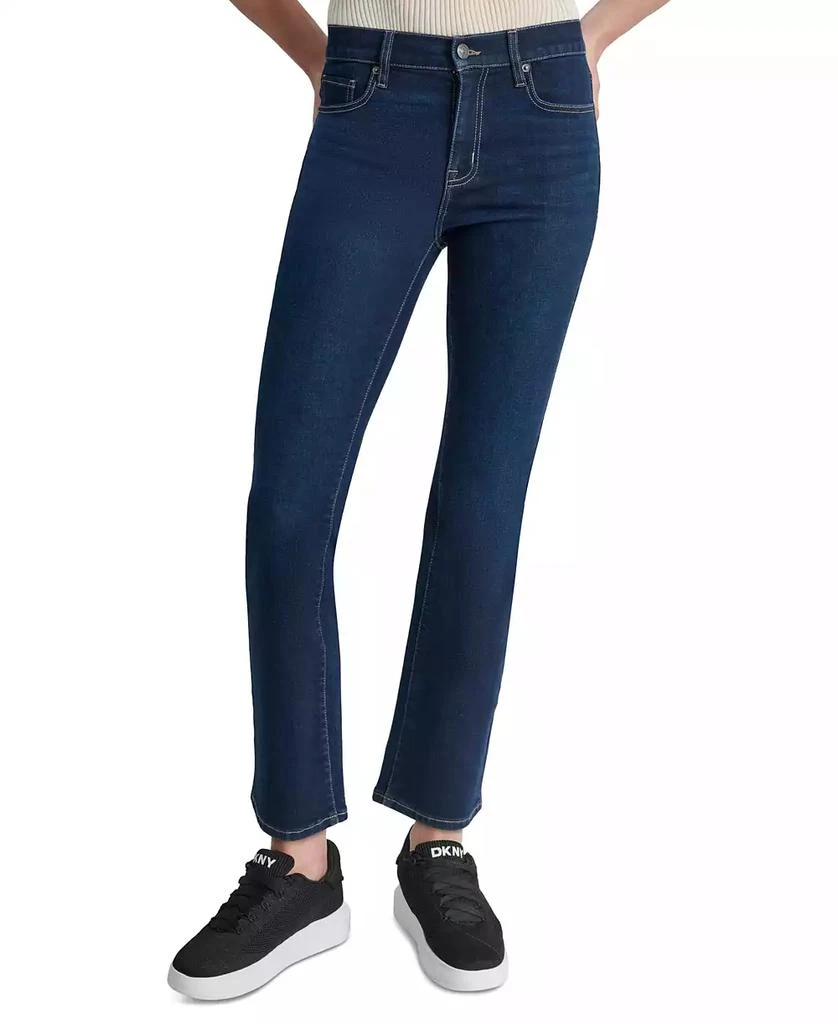 DKNY Petite High-Rise Bootcut Jeans 1
