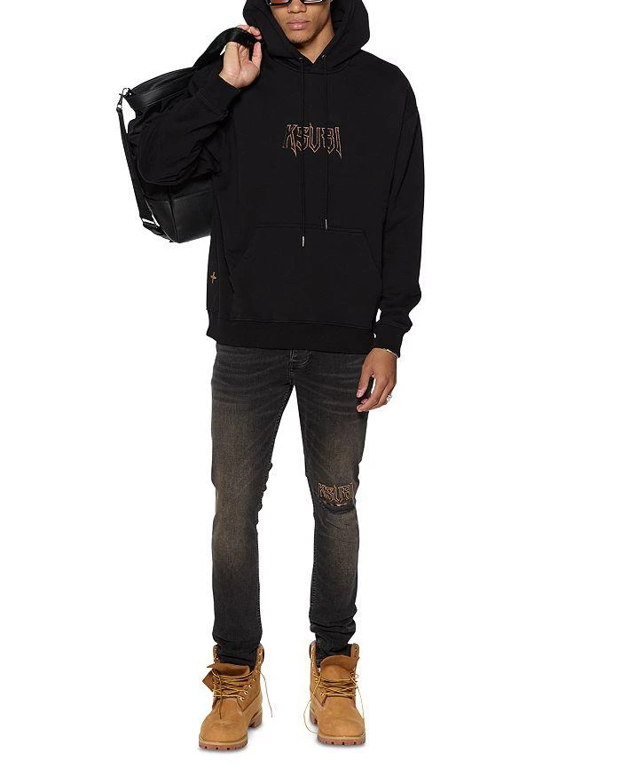 Ksubi Van Winkle Kingdom Repair Skinny Jeans in Black 2