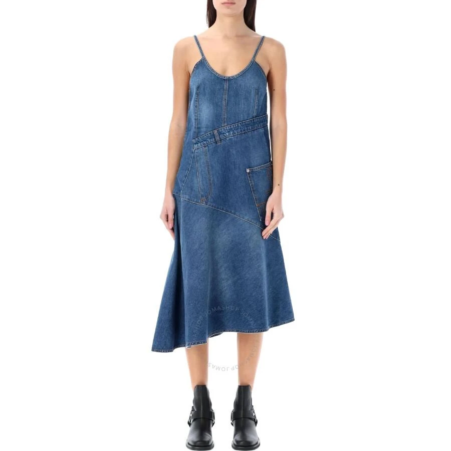 JW Anderson Twisted Denim Cotton Dress