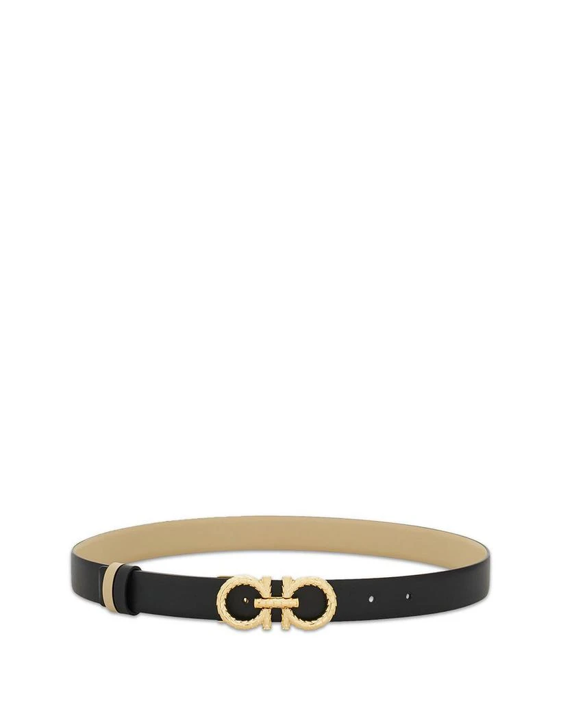 Salvatore Ferragamo Women's Adjustable & Reversible Gancini Belt 4