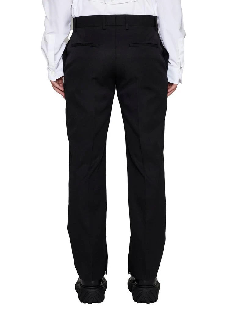 Off-White Off-White High Waist Straight Leg Pants 3