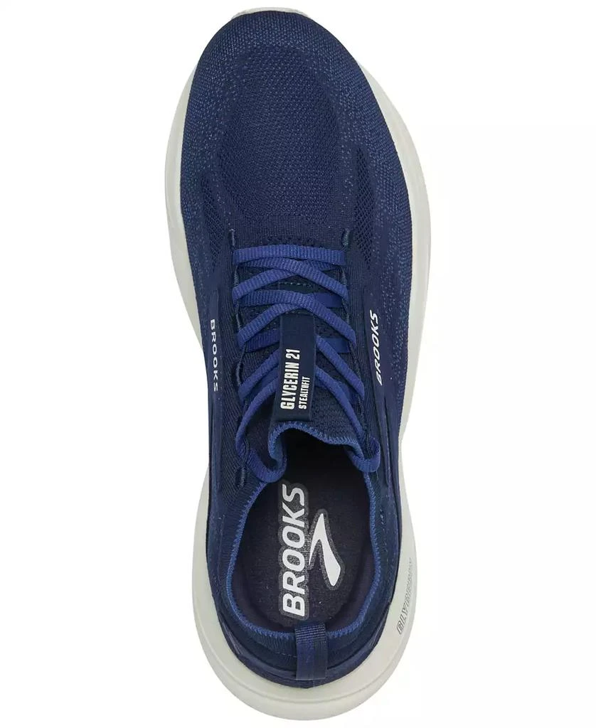 Brooks Men's Glycerin StealthFit 21 Running Sneakers from Finish Line 3