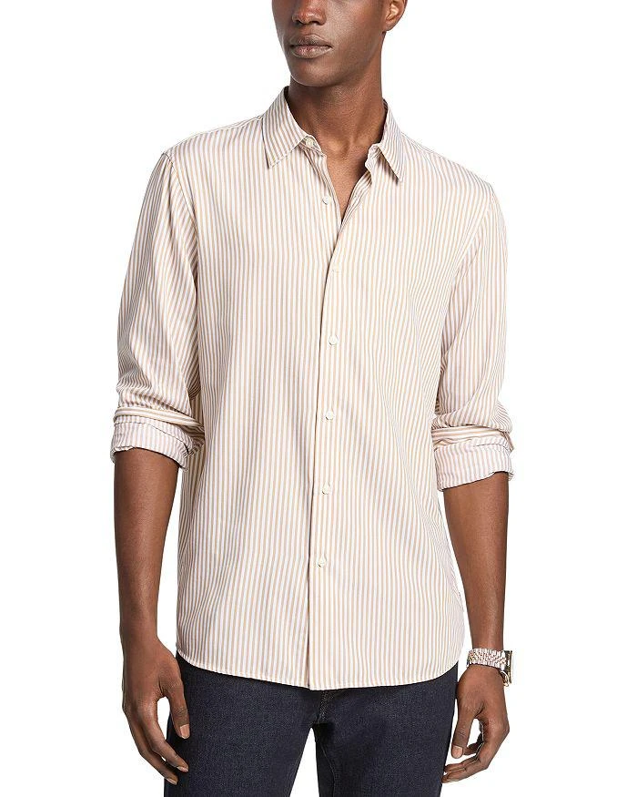 Michael Kors Classic Stripe Button Up Shirt
