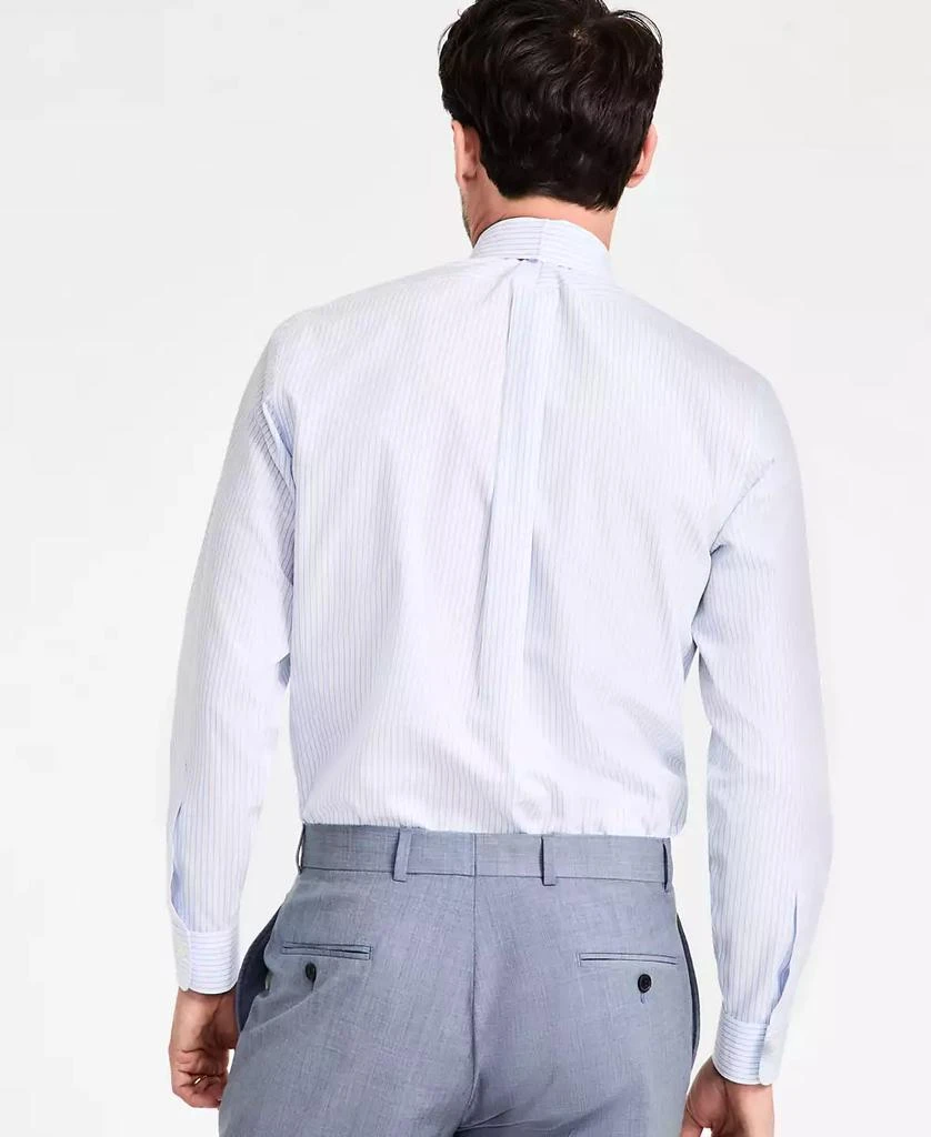 Brooks Brothers Men's Regular-Fit Stripe Dress Shirt 4