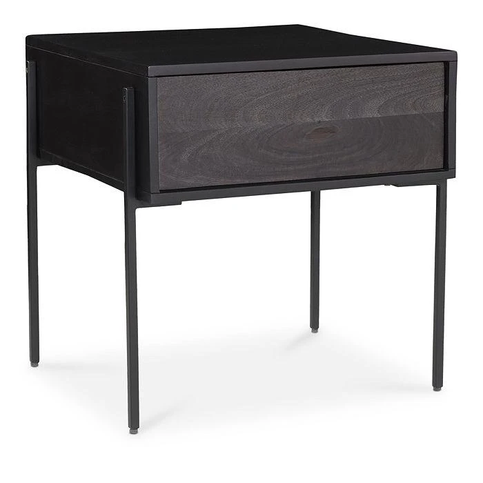 Sparrow & Wren Tobin Side Table, Charcoal 1
