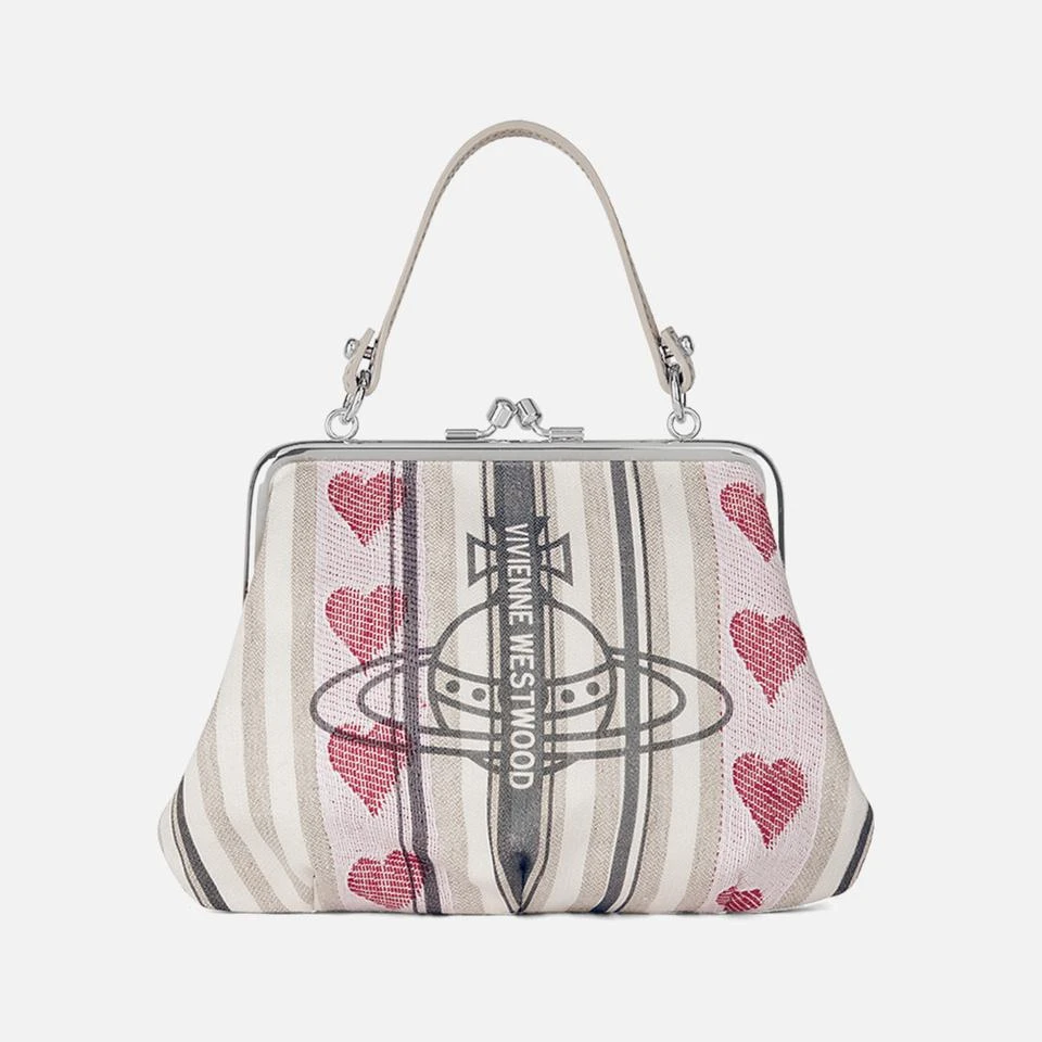 Vivienne Westwood Vivienne Westwood Granny Linen-Blend Frame Purse 1