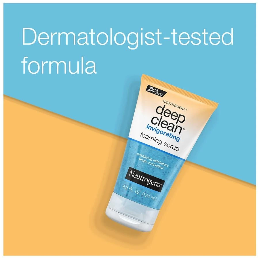 Neutrogena Deep Clean Invigorating Foaming Face Scrub 10