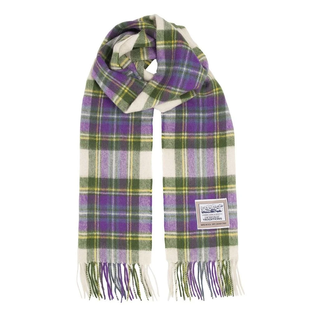 Heritage Heritage Traditions - Heather Tartan Woollen Scarf 1
