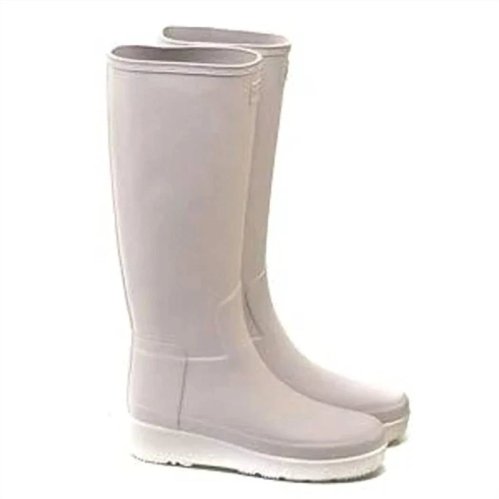 HUNTER BELL Unisex Refined Creeper Tall Boot In Clatter Gray 1