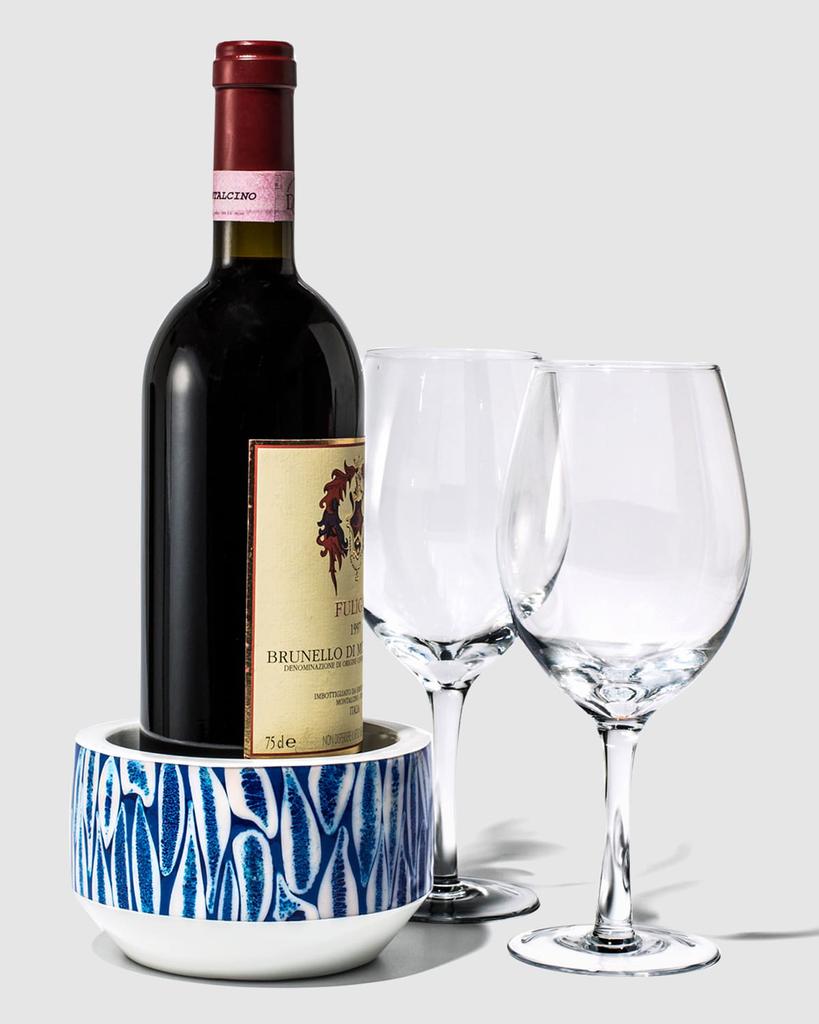 LADORADA Bone Inlay Bottle Coaster