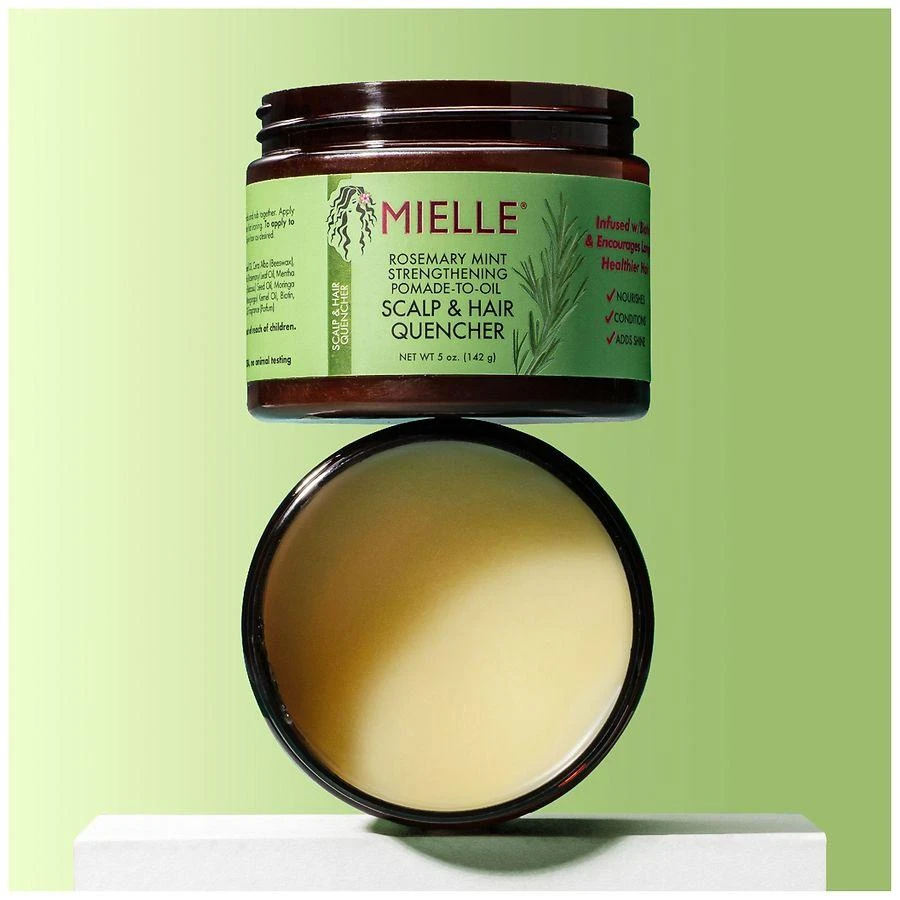Mielle Organics Strengthening Pomade-to-Oil Scalp Quencher Rosemary Mint 2