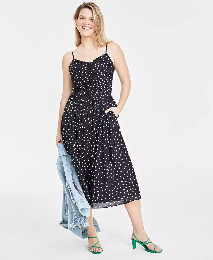 On 34th Women's Soft Corset Midi Dress, Created for Macy's