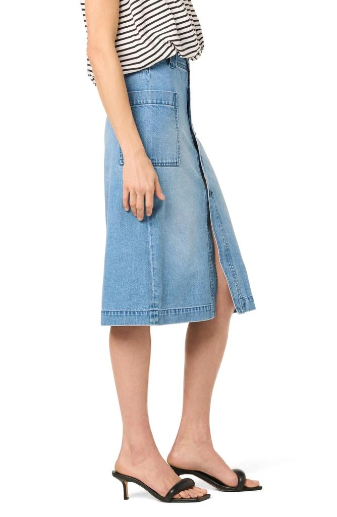 Joe's Cargo Denim Midi Skirt 6