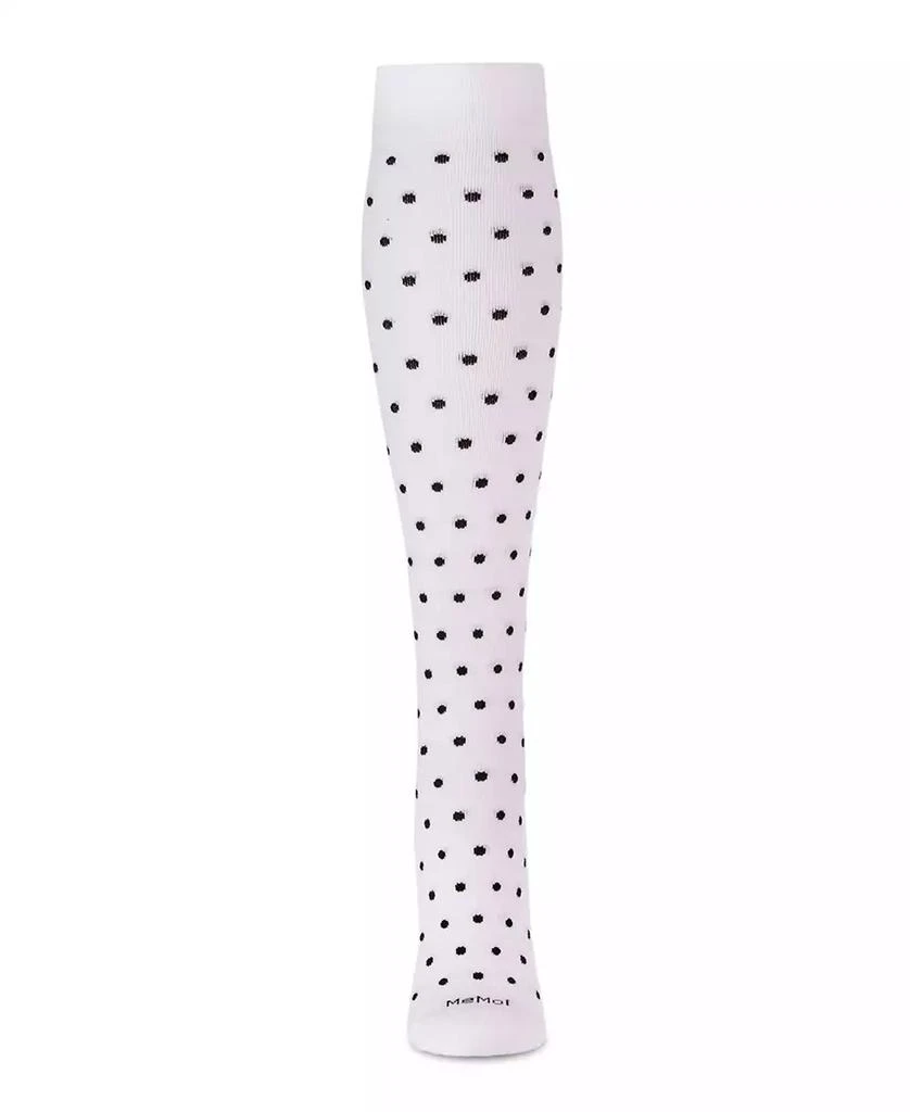 Memoi Classic Polka Dots Women's Compression Socks 2