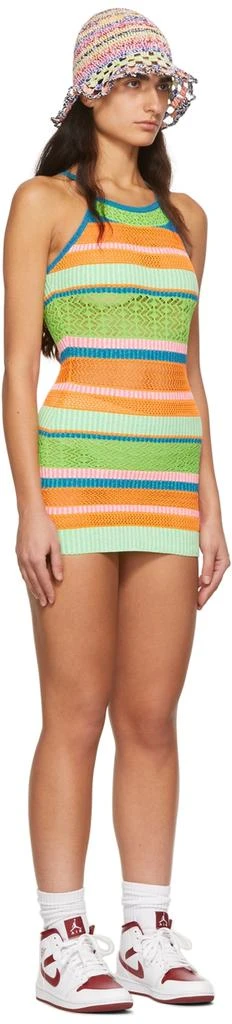 AGR Multicolor Nylon Mini Dress 2