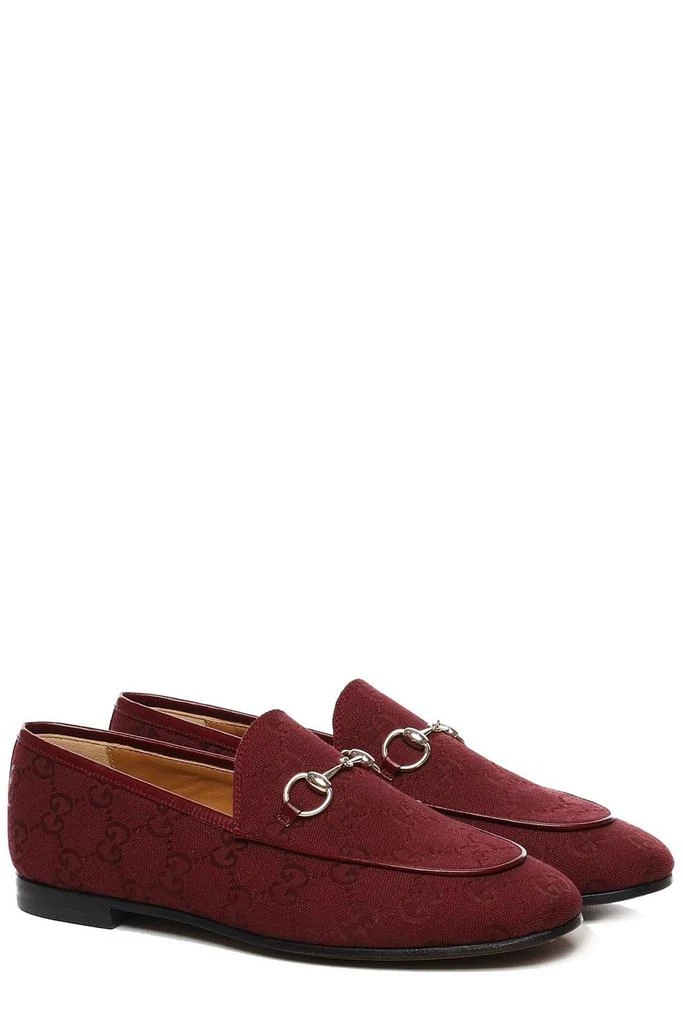 Gucci Gucci Monogrammed Horsebit Flat Shoes 3
