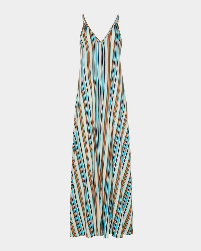 cut out maxi dress white In Motion Cut Out Crochet Maxi Dress