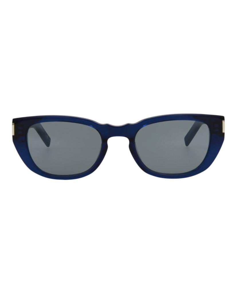 Yves Saint Laurent Round-Frame Recycled Acetate Sunglasses