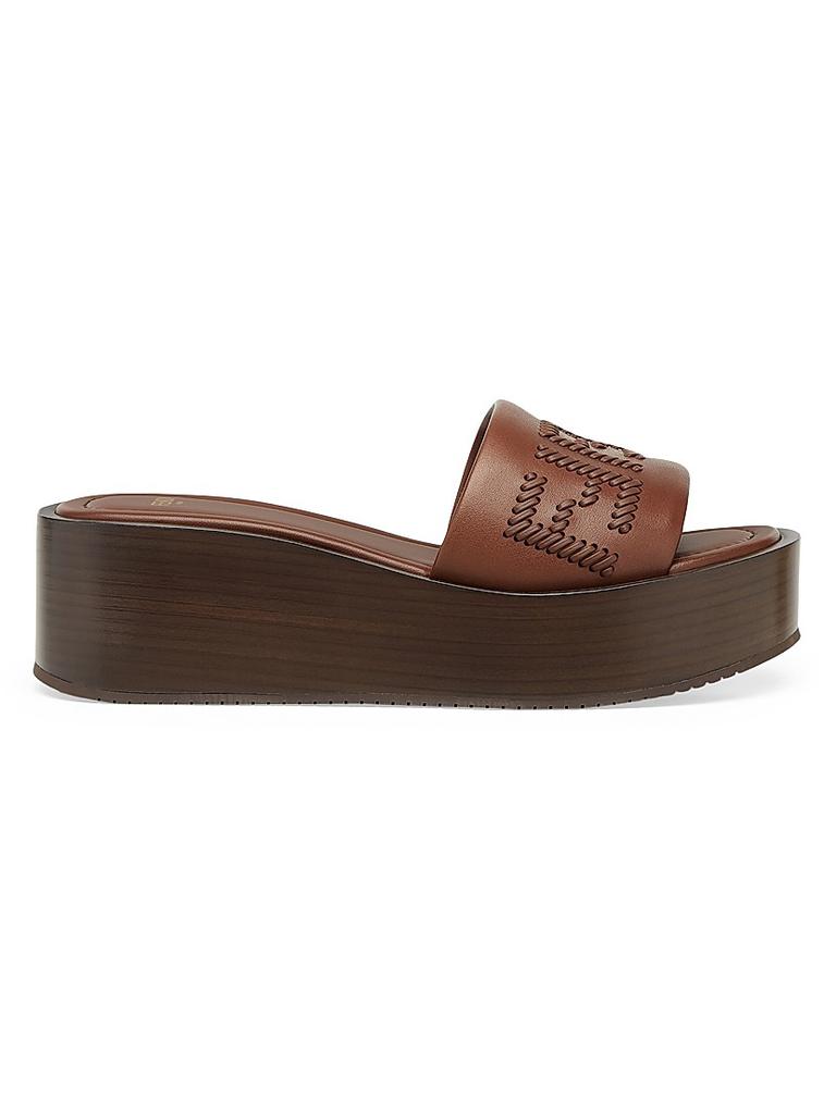 サンダル・ミュール FENDI Silver Leather Baguette Slippers Baguette Leather Silver | Fendi