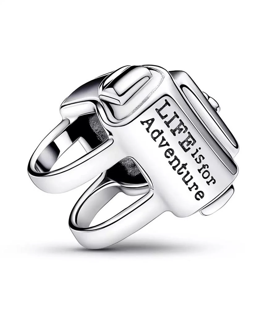 PANDORA Sterling Silver Adventure Backpack Charm 2