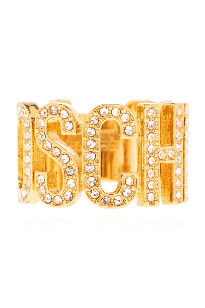 Moschino Ring with logo 1