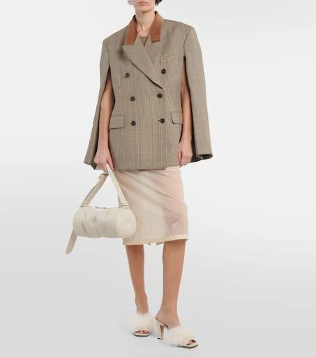 MAISON MARGIELA Feather-embellished mules 2