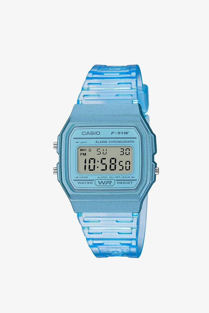 Los Angeles Apparel WCHD7CF - Casio Unisex Digital Clear Jelly Strap Watch 7