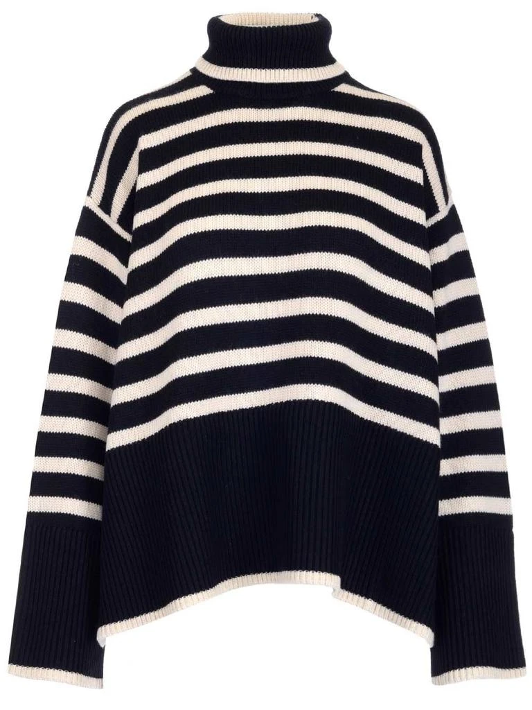 Totême Totême Roll Neck Striped Jumper 1