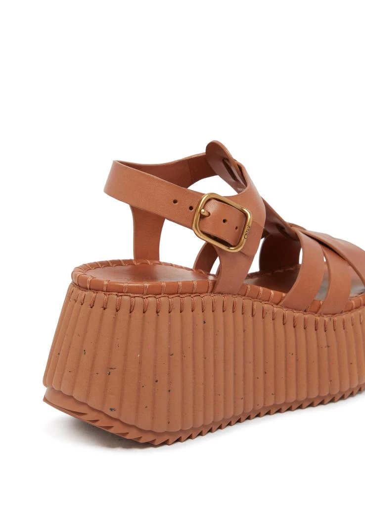 Chloé Nama wedge sandals 8