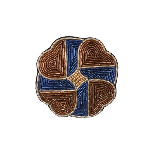 64 Bld Haussmann Paris Logo brooch P