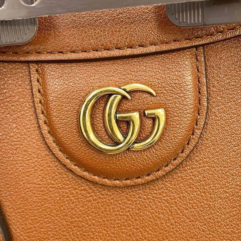 Gucci Gucci Leather Small Diana NM Bamboo Handle Tote Bag 3