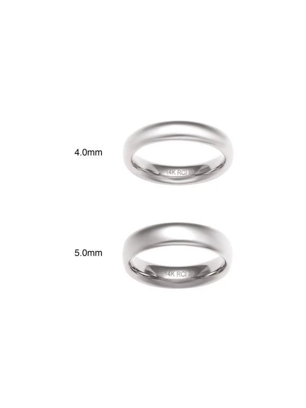 Saks Fifth Avenue 14K White Gold Wedding Band 5