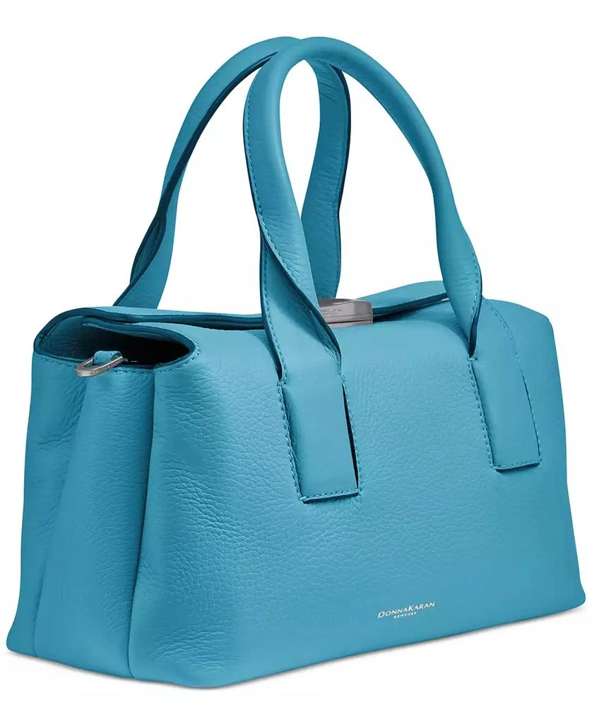 Donna Karan Donna Karan Amagansett Soft-Rolled Leather Satchel with Sculpted Magnet Closure 5