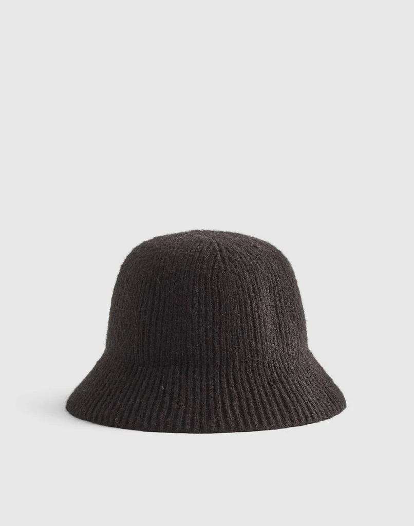 Madewell Fuzzy-Knit Bucket Hat / M - L Fuzzy Knit Bucket Hat Madewell | TikTok main image 2