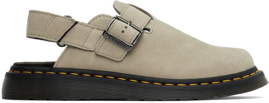【Dr.Martens】 ★ Jorge II ★ BEIGE Dr. Martens Dr Martens Jorge II mules in beige suede