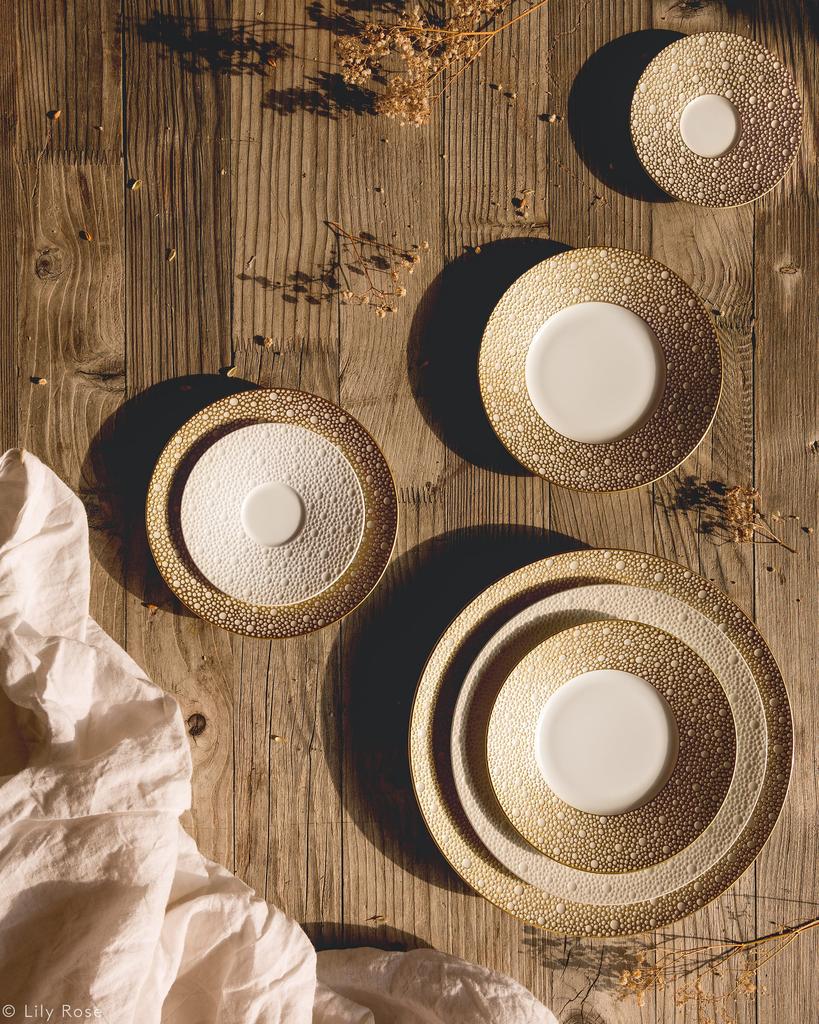 Bernardaud Ecume Mordore Dinner Plate