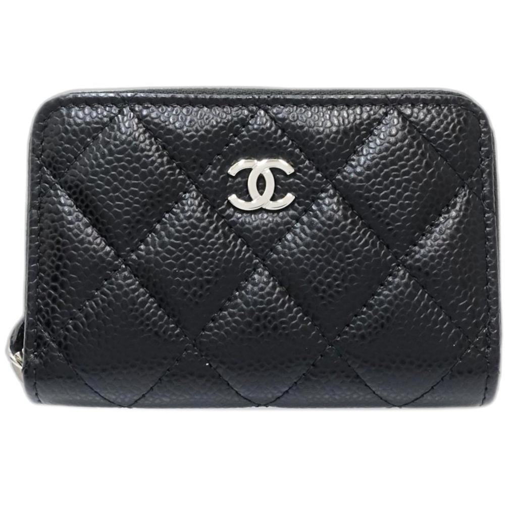 Chanel Grained Calfskin Coin Purse/Coin Case (Pre-Owned)