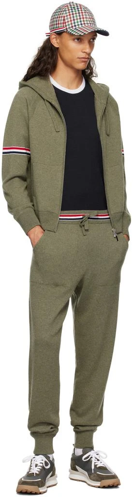 Thom Browne Navy Ringer T-Shirt 4