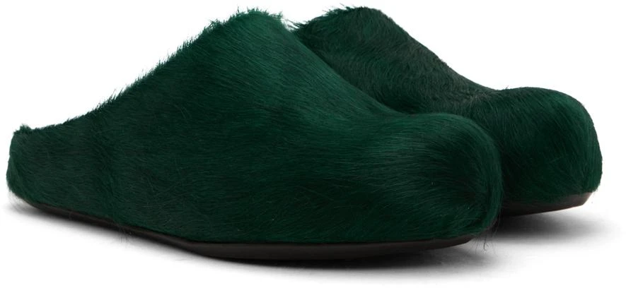 Marni Green Fussbett Sabot Loafers 4