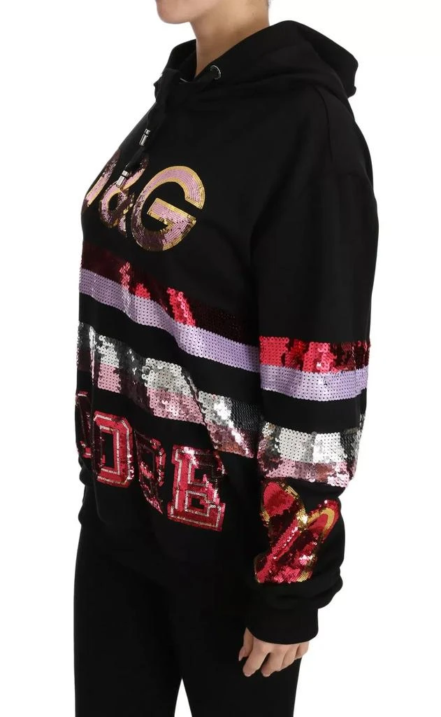 Dolce 
Gabbana DG Sequined Hooded Pullover Women
s Sweater 4
