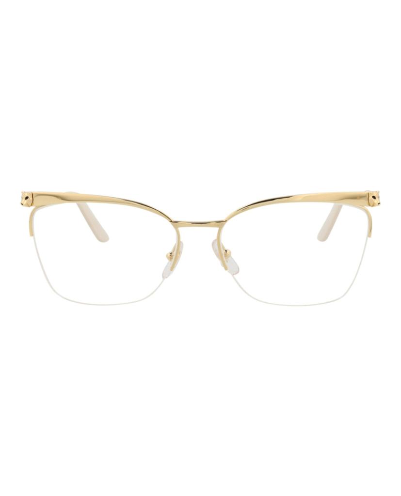 Cartier Square-Frame Metal Optical Frames