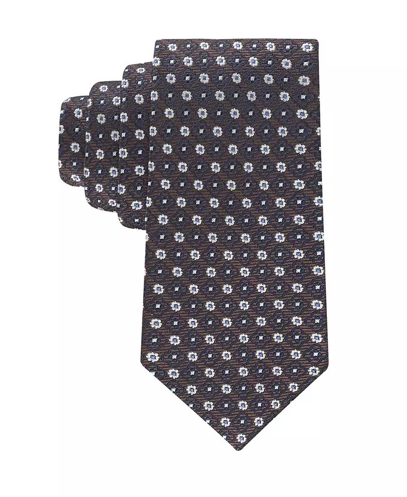 Tommy Hilfiger Men's Hugo Floral Medallion Pattern Classic Tie