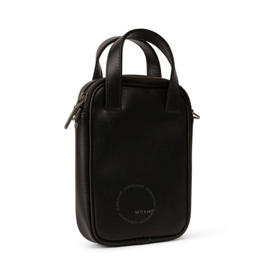 Matt & Nat Black Arbor Leap Vegan Crossbody Bag