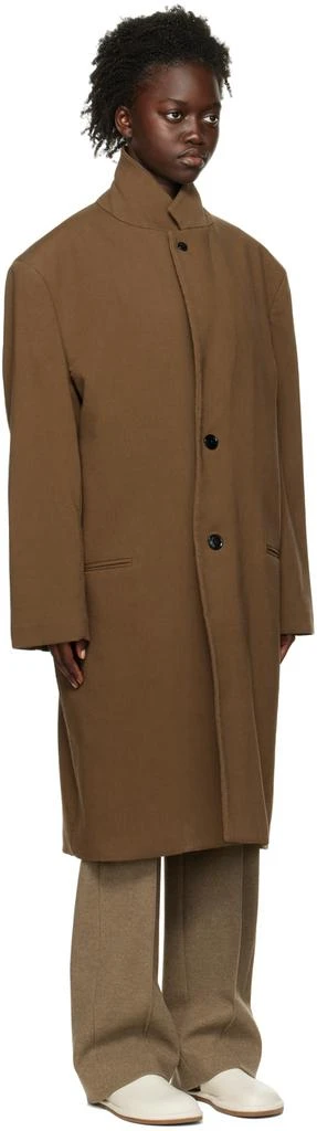 LEMAIRE Brown Chesterfield Coat 2