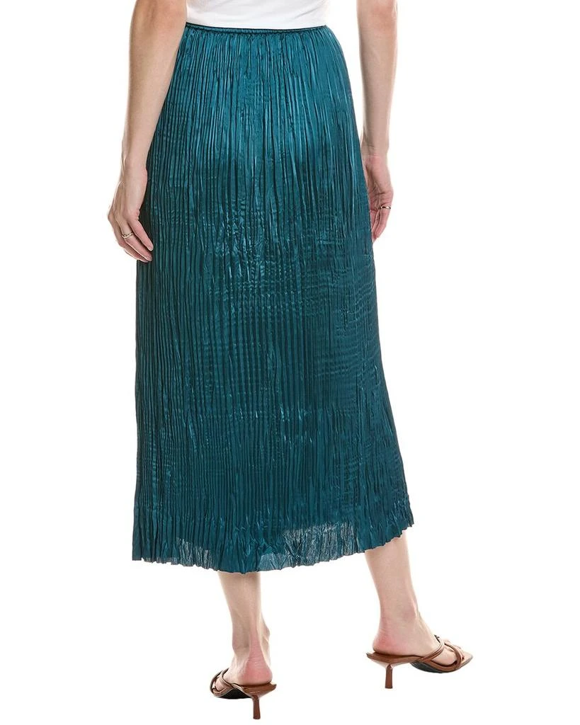 Vince Crushed Overlay Midi Skirt 2